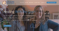 Desktop Screenshot of grainintegrativehealth.com